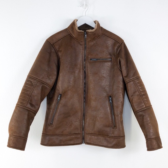 pronto uomo leather jacket